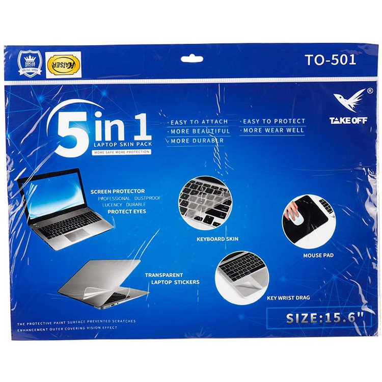 محافظ پشت لپ تاپ و LCD سه کاره ۱۵اینچ مدل QH224