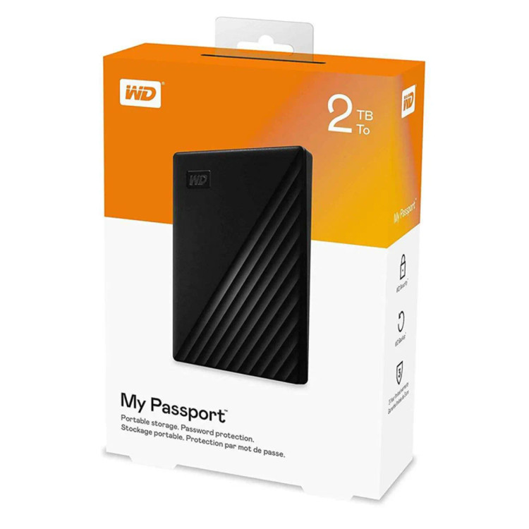 هارد اکسترنال وسترن دیجیتال دو ترابایت مدل My Passport