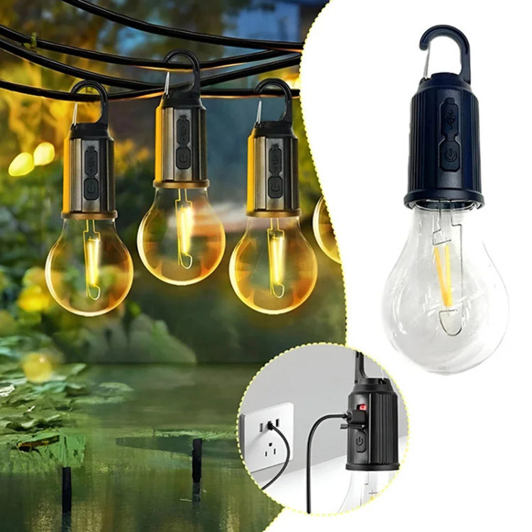 چراغ شارژی کمپینگ آویزی مدل BT01