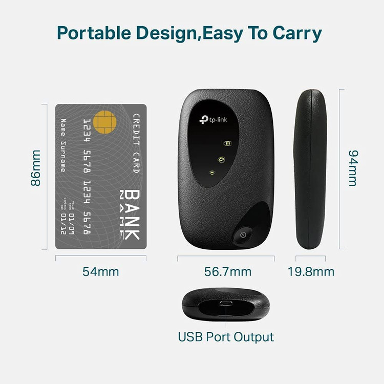 مودم 4G LTE قابل حمل تی پی لینک مدل M7000