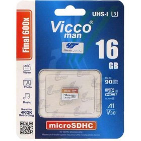کارت حافظه ظرفیت 16 گیگابایت ویکو vicco مدل final 600x