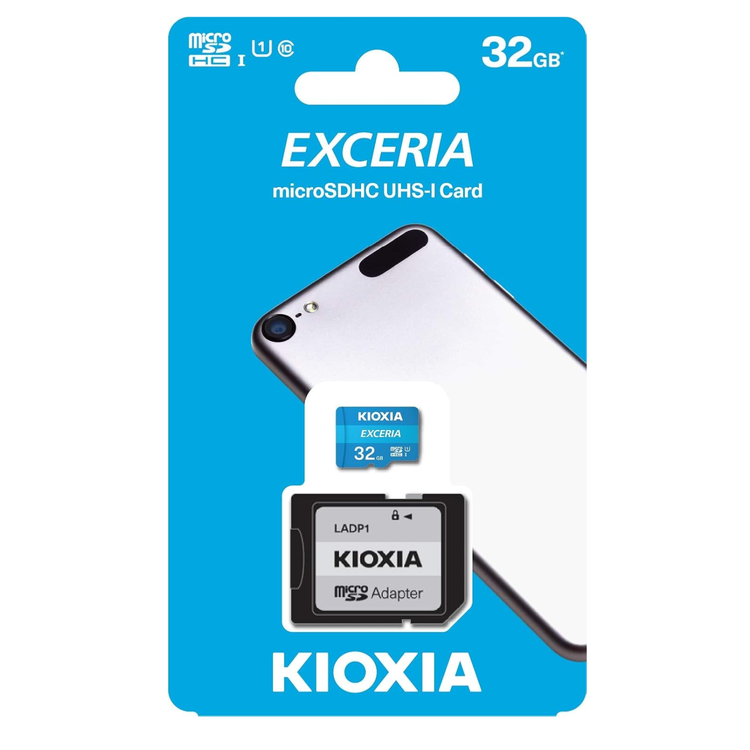 کارت حافظه ظرفیت 32 گیگابایت کیوکسیا KIOXIA مدل EXCERIA