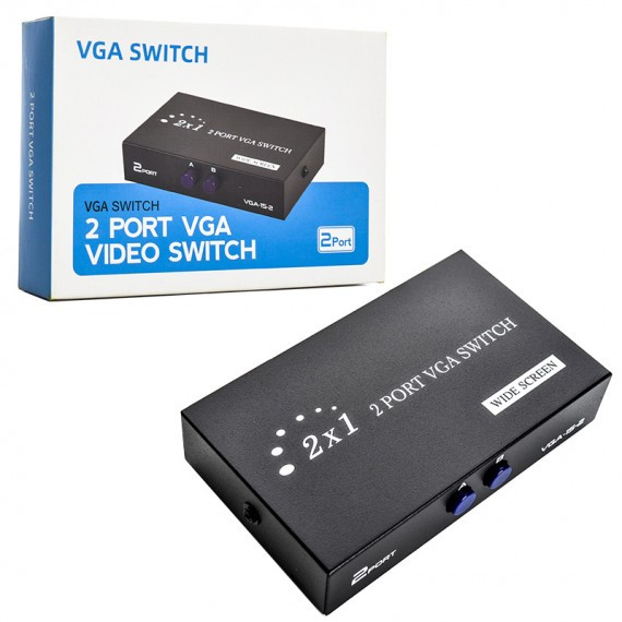 سوییچ دو پورت vga مدل enet