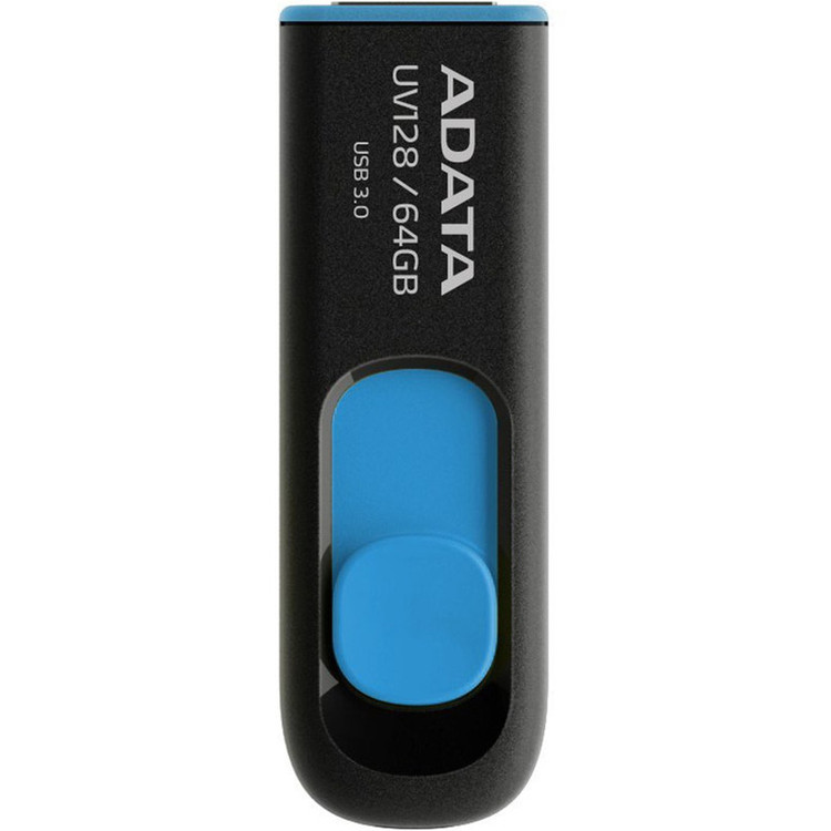 فلش مموری ای دیتا مدل UV128 Flash Drive USB 3.2 ظرفیت 64 گیگابایت