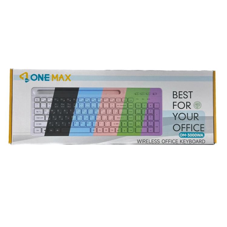 کیبورد بی سیم وان مکس مدل ONEMAX OM-3000W